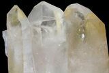 Wide Quartz Crystal Cluster - Brazil #121416-3